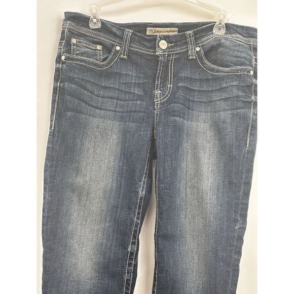 Bke Cropped Denim Jeans  Size 29 - Picture 3 of 16